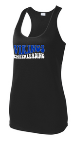 NAHS Vikings Cheerleading Unisex Groovy Performance Ladies Racerback Tank