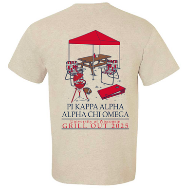 Wisco AXO x PIKE BBQ Philanthropy Gildan Shirt