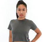 Los Angeles Apparel Fine Jersey Crop Top