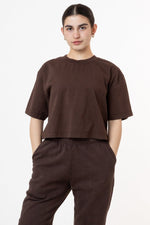 Los Angeles Apparel Oversize Crop Tee