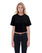 StarTee Ladies' Crop Boyfriend T-Shirt