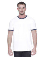 StarTee Men's CVC Ringer T-Shirt