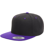 Flat Brim Snapback Cap