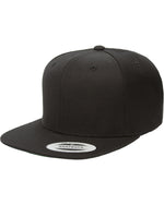 Flat Brim Snapback Cap