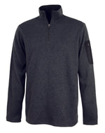 Charles River Apparel Men's Heathered 1/4 Zip Fleece