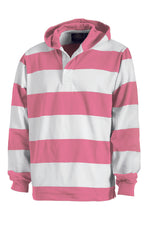 Charles River Hooded Rugby Polo